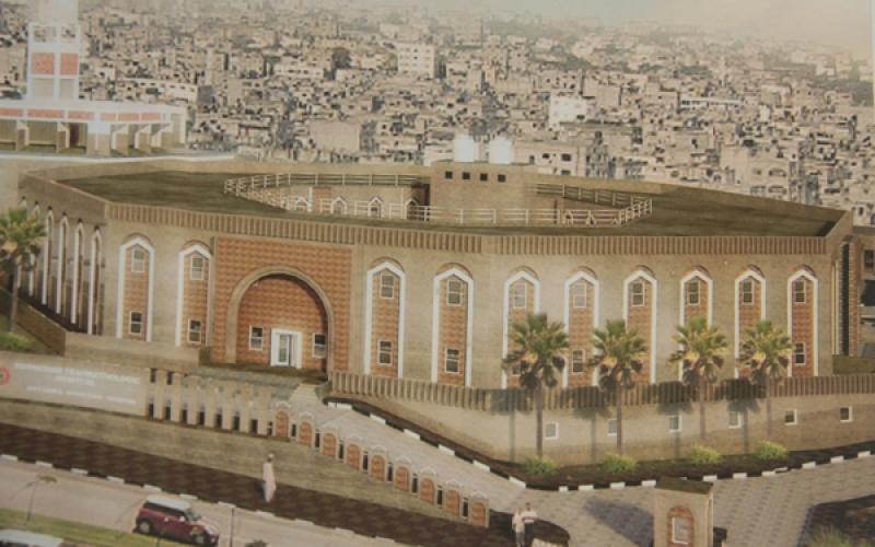 صور: مستشفى أندونيسي قيد الإنشاء بغزة