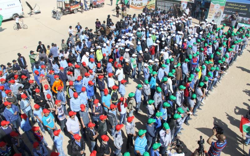 صور: وقفة طلابية تضامناً مع الأسرى