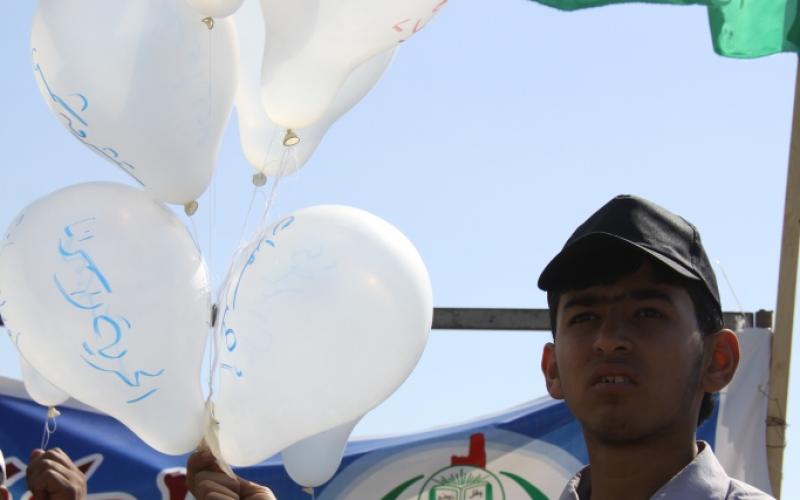 صور: وقفة طلابية تضامناً مع الأسرى