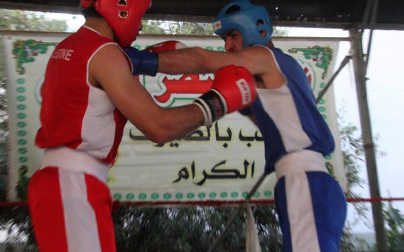 صور: بطولة للملاكمة في غزة