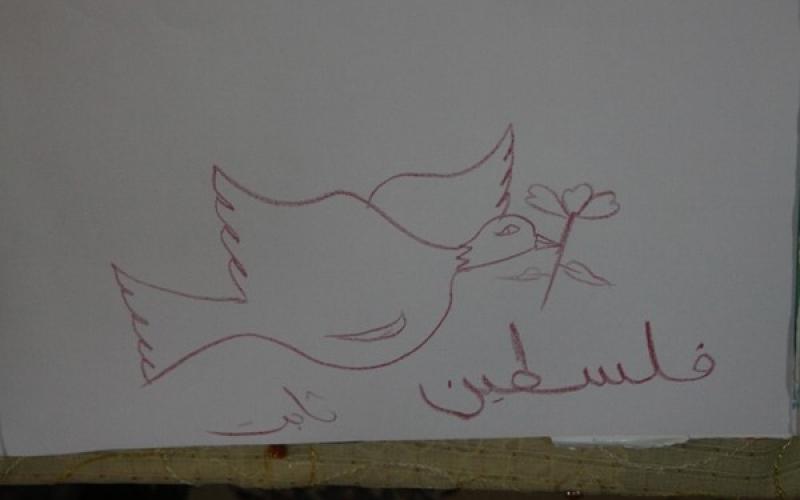 بالصور: "ثابت".. إرادة ترسم الإبداع