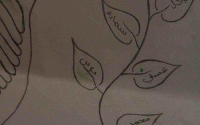 بالصور: "ثابت".. إرادة ترسم الإبداع