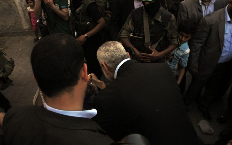 صور: جولة رئيس الوزراء "هنية" في رفح