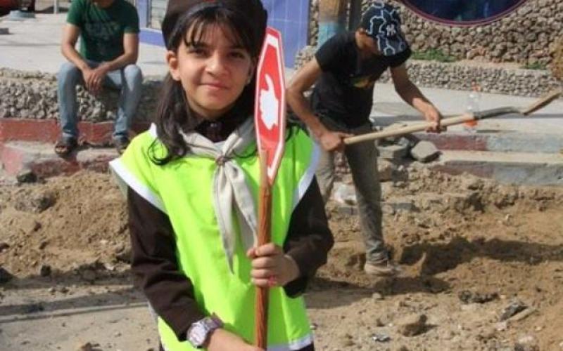 بالصور: تخريج "الشرطي الصغير" بخانيونس