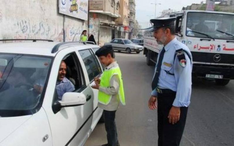 بالصور: تخريج "الشرطي الصغير" بخانيونس