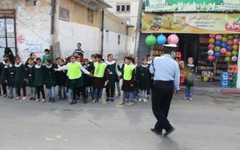 بالصور: تخريج "الشرطي الصغير" بخانيونس