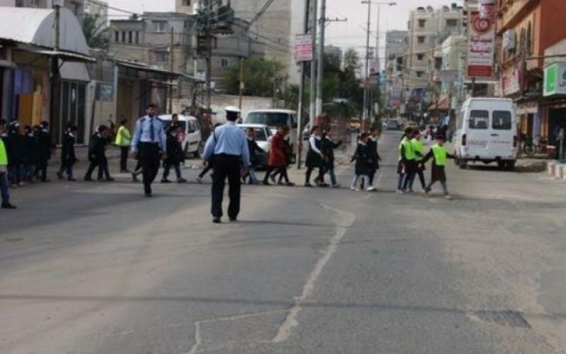 بالصور: تخريج "الشرطي الصغير" بخانيونس