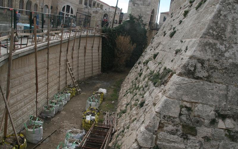 صور: قلعة القدس تحولت لمتحف تهويدي