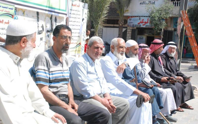 بالصور: اللجنة الشعبية للاجئين تحيي النكبة