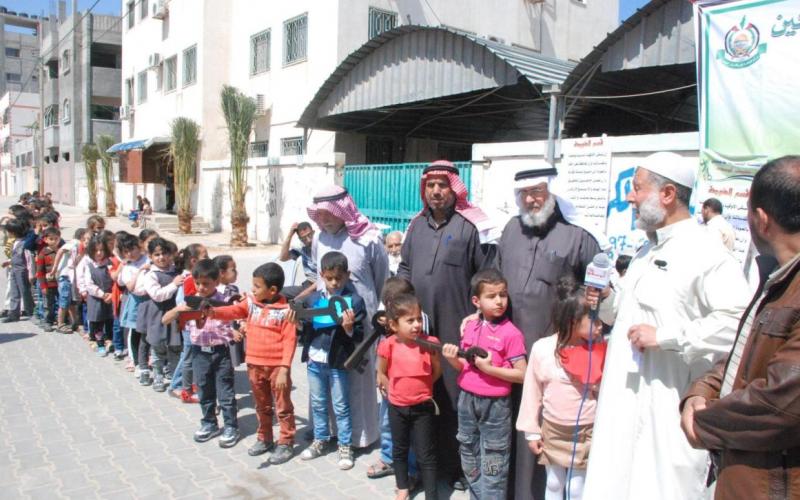 بالصور: اللجنة الشعبية للاجئين تحيي النكبة