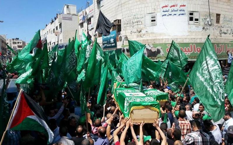 صور: جماهير غفيرة تشيع جثماني "عوض الله"