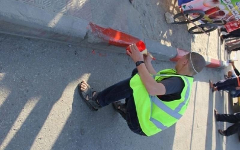 بالصور: حماس تنظم حملة "انتماء وعطاء" بدير البلح