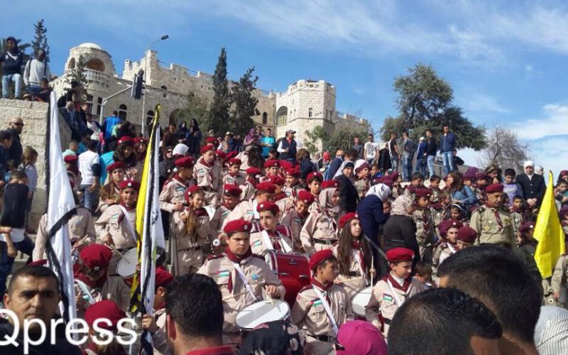 صور: مسير كشفي لأطفال التوحد بالقدس