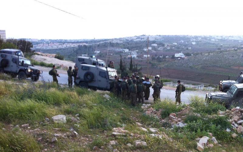 صور: عمليات تمشيط واسعة بحثاً عن الجندي