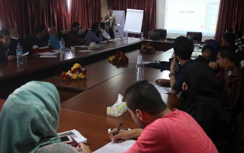 بالصور: بيت الصحافة يختتم دورة صحفية