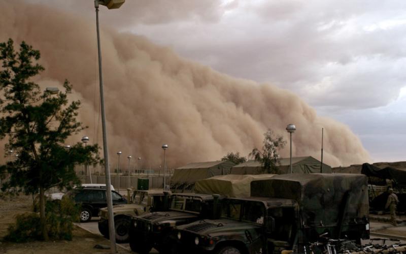 صور: عواصف رملية حول العالم