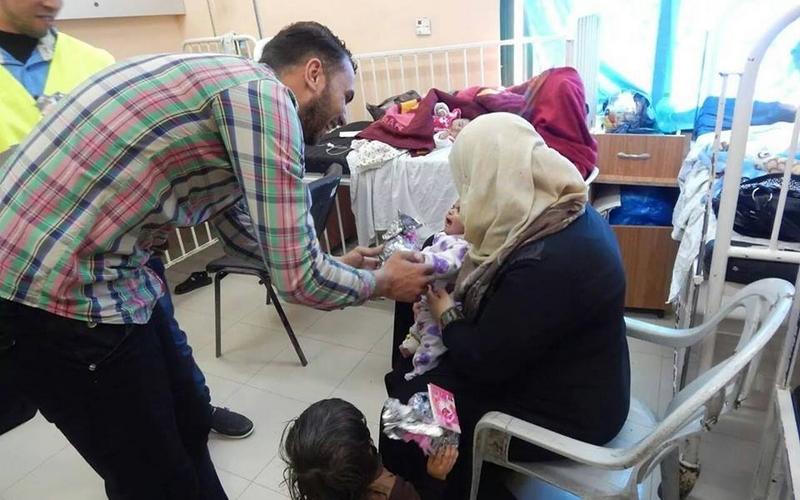 "بسمة أمل" حملة لزيارة المرضى