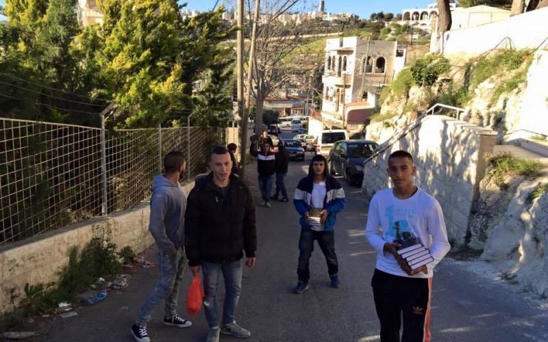 بالصور: مبادرة شبابية مقدسية "نحو جيل أفضل"