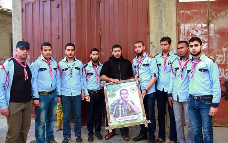 صور: كشافة المغازي تكرم عوائل الأسرى