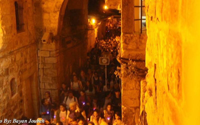 صور: مسيرة للمستوطنين في القدس