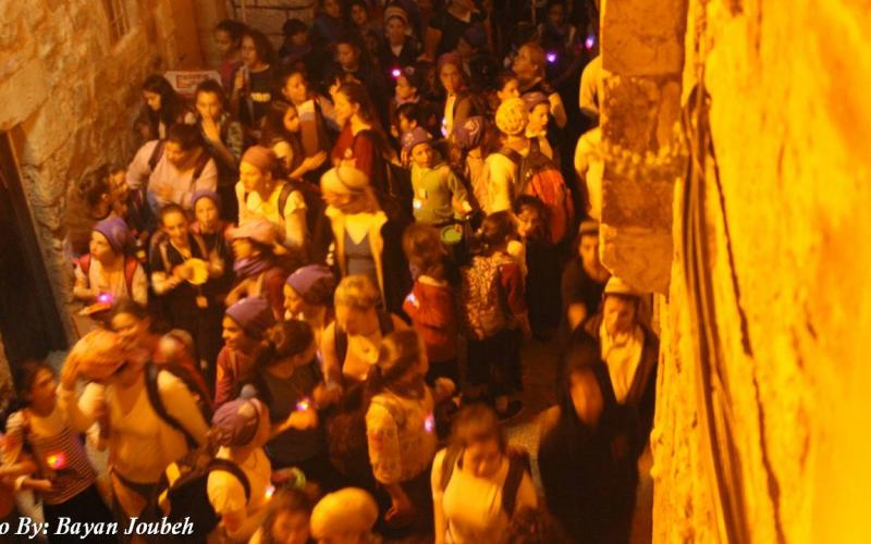 صور: مسيرة للمستوطنين في القدس