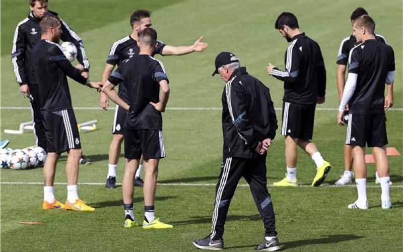 صور: تدريبات قطبي مدريد تحضيراً للقمة