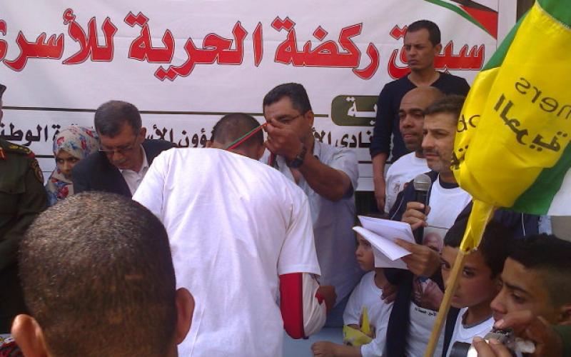 صور: ماراثون  رياضي تضامناً مع الأسرى بأريحا