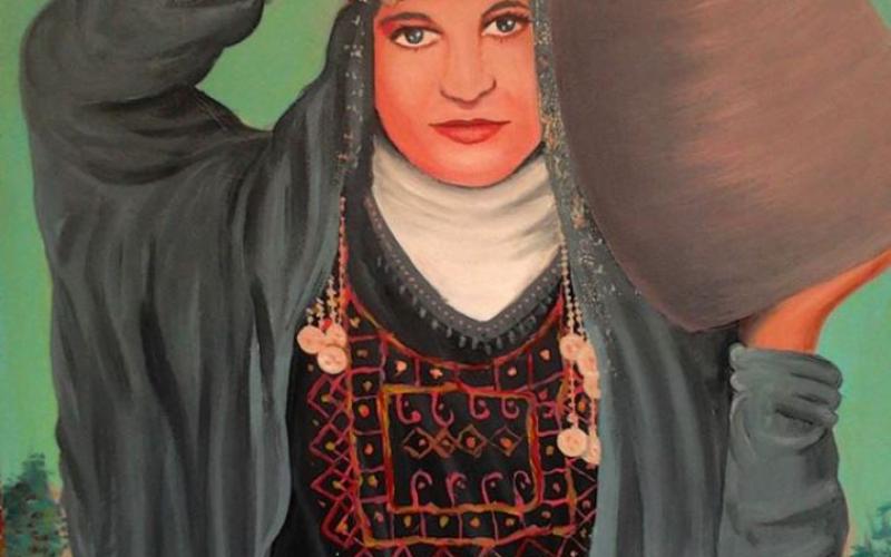 بالصور: فتى غزّي يجسد المعاناة بريشته المتواضعة