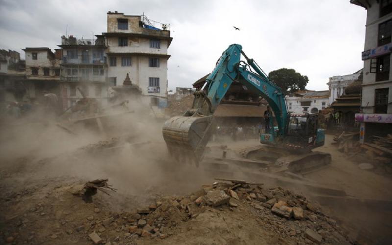 صور: كارثة انسانية يسببها زلزال النيبال