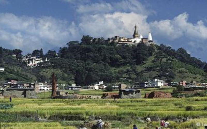 صور:زلزال نيبال يطال معالم التراث العالمي
