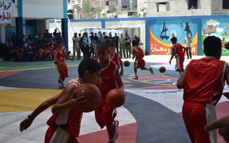 بالصور: اختتام مهرجان رواد الغد الرياضي بالمغازي
