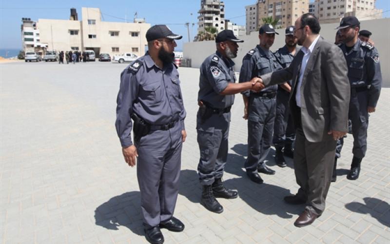 صور.. القيادي "بركة" يتفقد مديرية التدريب بغزة