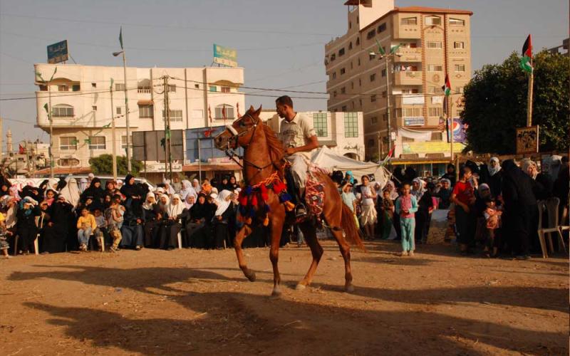 بالصور.. حماس تفتتح معرض "العودة موعدنا"