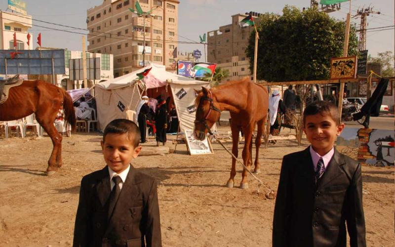 بالصور.. حماس تفتتح معرض "العودة موعدنا"