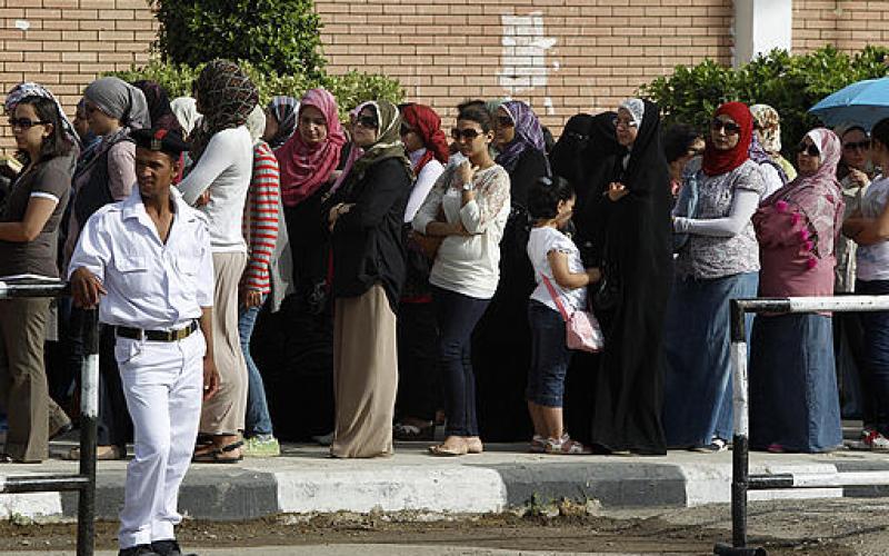 صور.. المصريون ينتخبون أول رئيس بعد الثورة