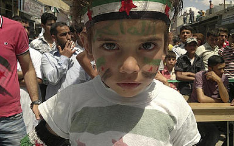 صور.. جمعة "دمشق موعدنا القريب" بسوريا