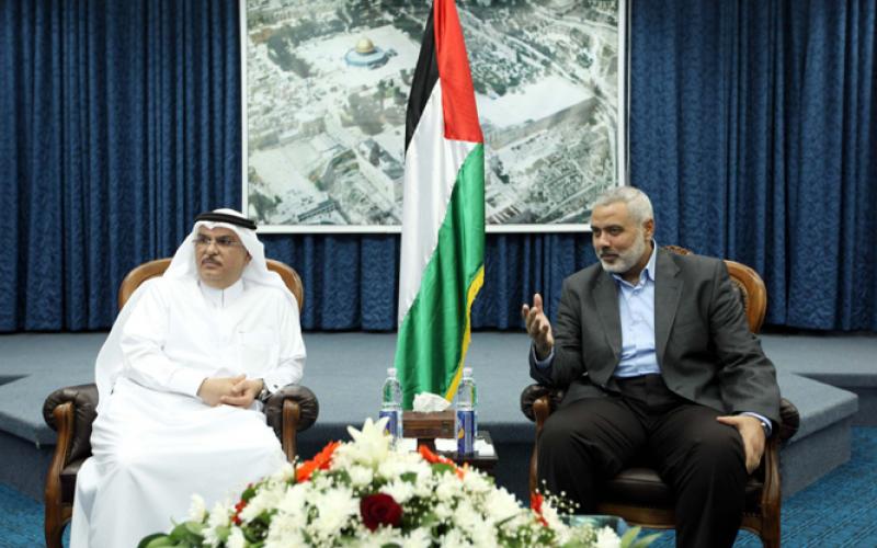 صور..هنية يستقبل موفد الأمير القطري