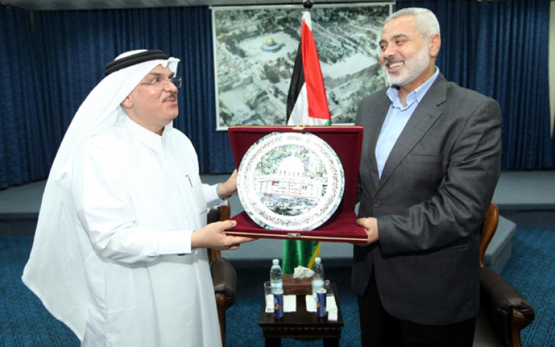 صور..هنية يستقبل موفد الأمير القطري