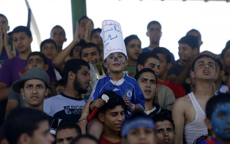 صور.. مباراة مثيرة بين شباب وخدمات رفح