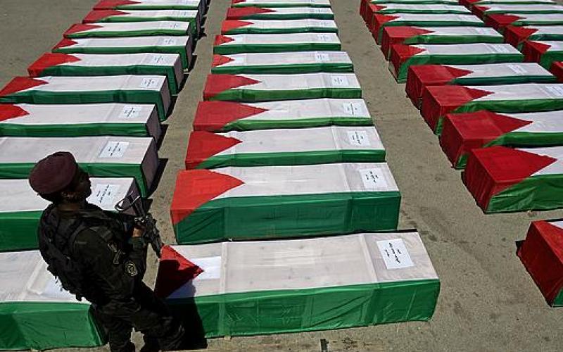 صور.. وصول جثامين الشهداء إلى الضفة المحتلة