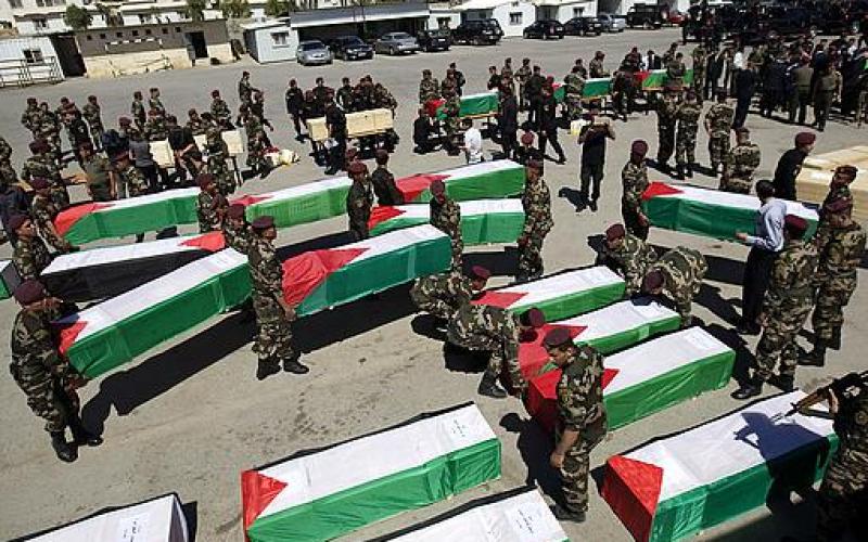 صور.. وصول جثامين الشهداء إلى الضفة المحتلة