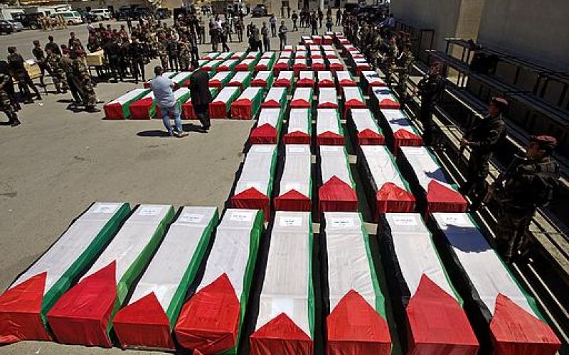 صور.. وصول جثامين الشهداء إلى الضفة المحتلة