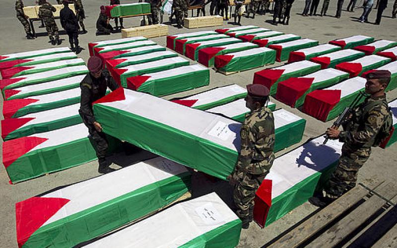 صور.. وصول جثامين الشهداء إلى الضفة المحتلة