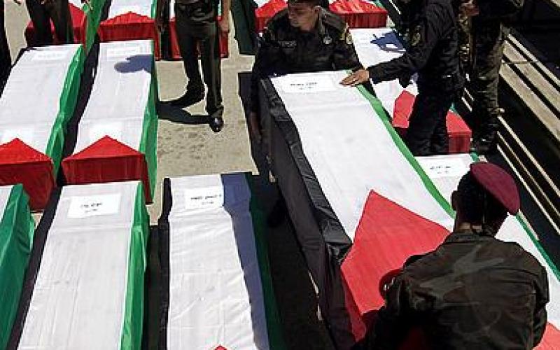 صور.. وصول جثامين الشهداء إلى الضفة المحتلة