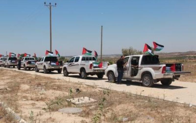 بالصور..وصول جثامين 11 شهيد إلى قطاع غزة