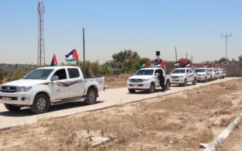 بالصور..وصول جثامين 11 شهيد إلى قطاع غزة