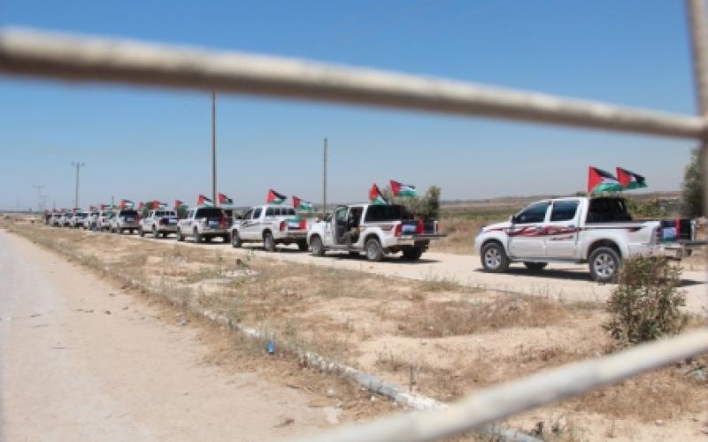بالصور..وصول جثامين 11 شهيد إلى قطاع غزة