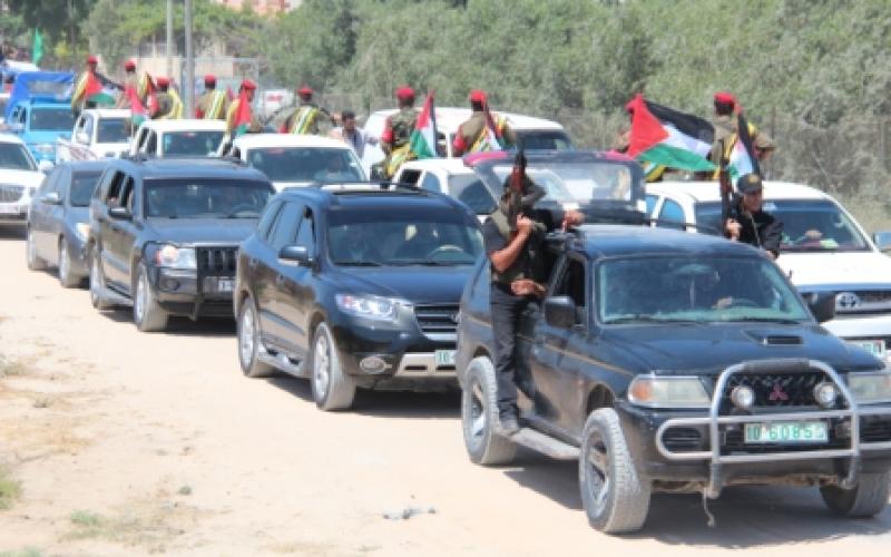 بالصور..وصول جثامين 11 شهيد إلى قطاع غزة