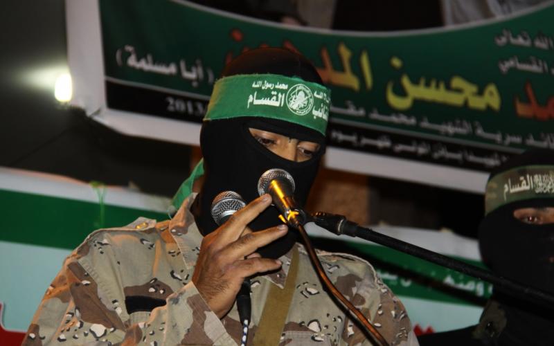 صور: هنية والقسام يشاركان في حفل تأبين المدهون‎