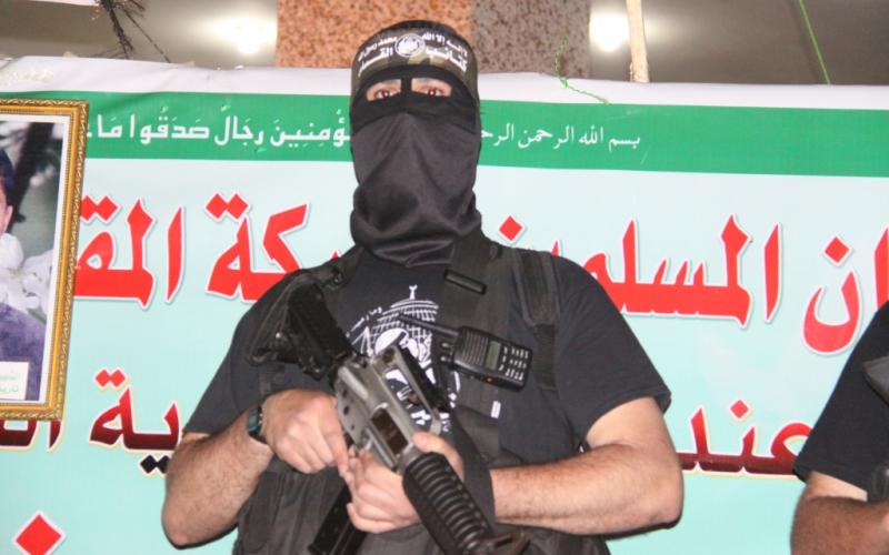 صور: هنية والقسام يشاركان في حفل تأبين المدهون‎